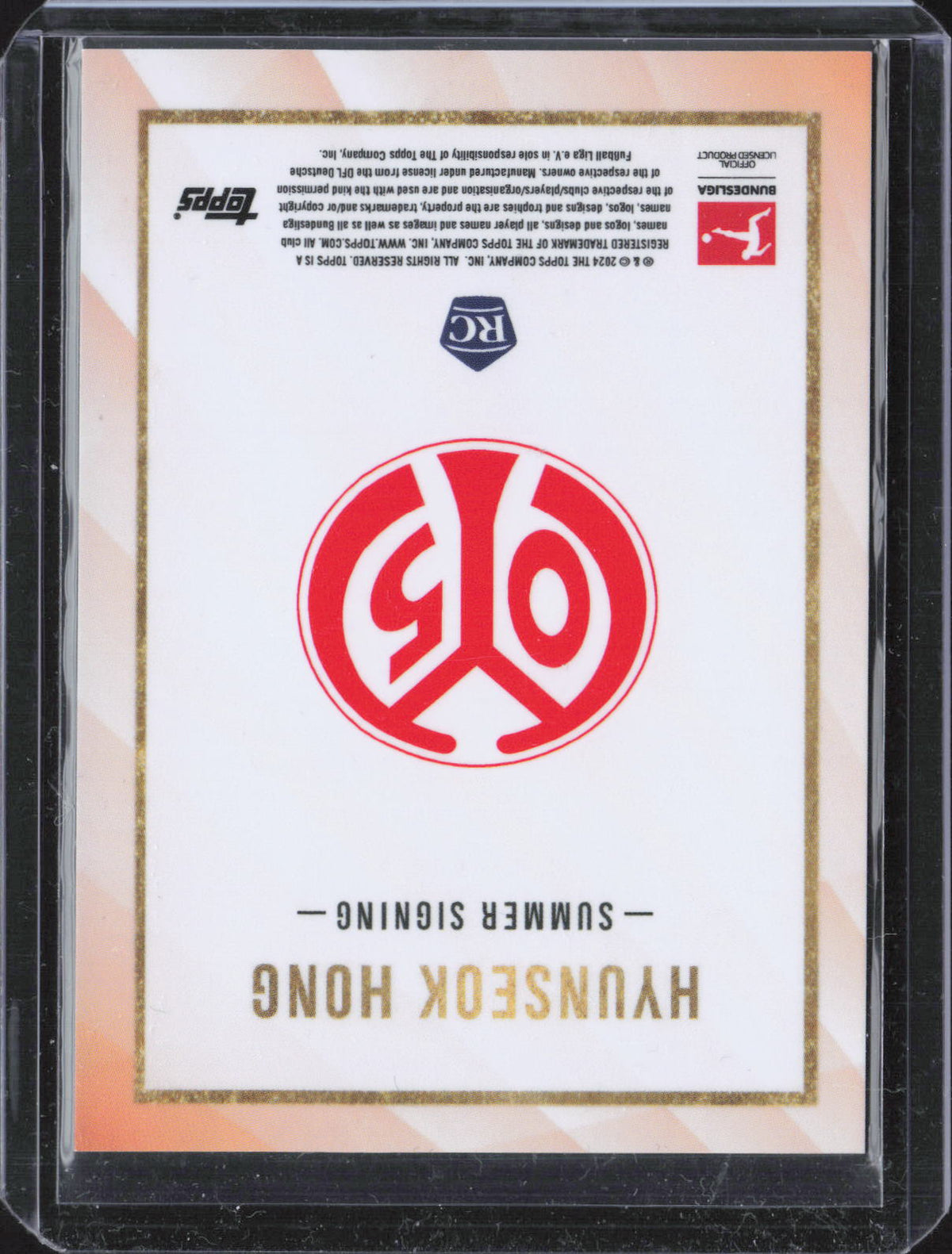 Hyunseok Hong RC /49 - NM