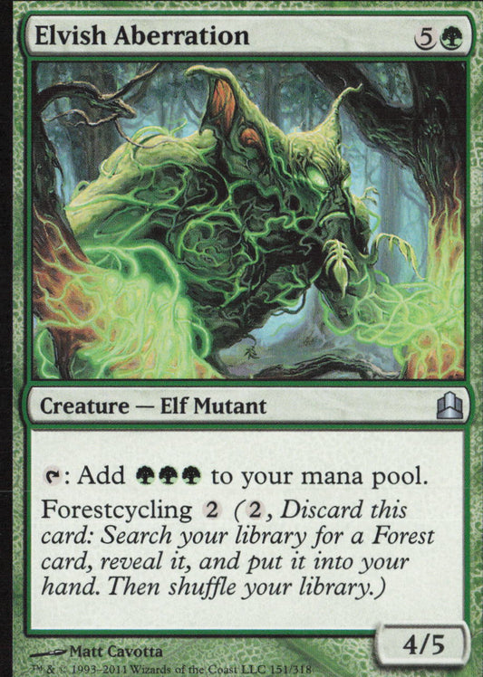 Elvish Aberration U Commander 151 NM
