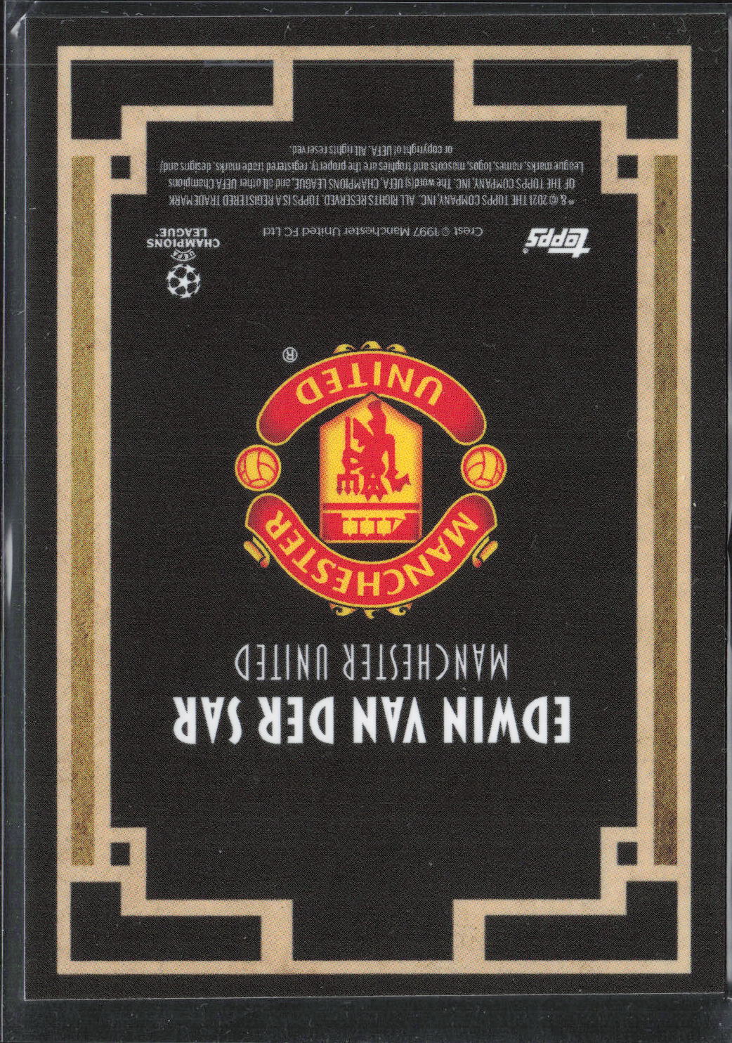 Edwin Van Der Sar Base Magic Box Shoot Out NNO NM