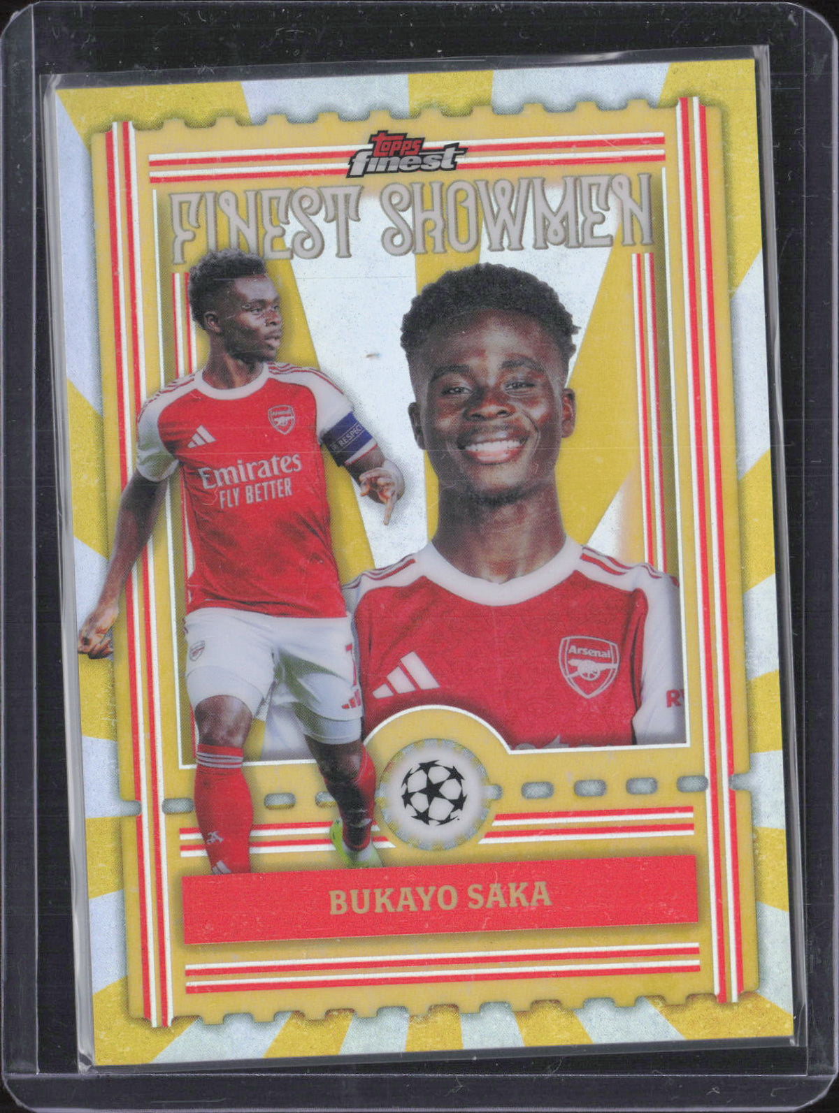 Bukayo Saka Finest Showmen Finest UEFA Club Competitions - Finest Showmen  NM