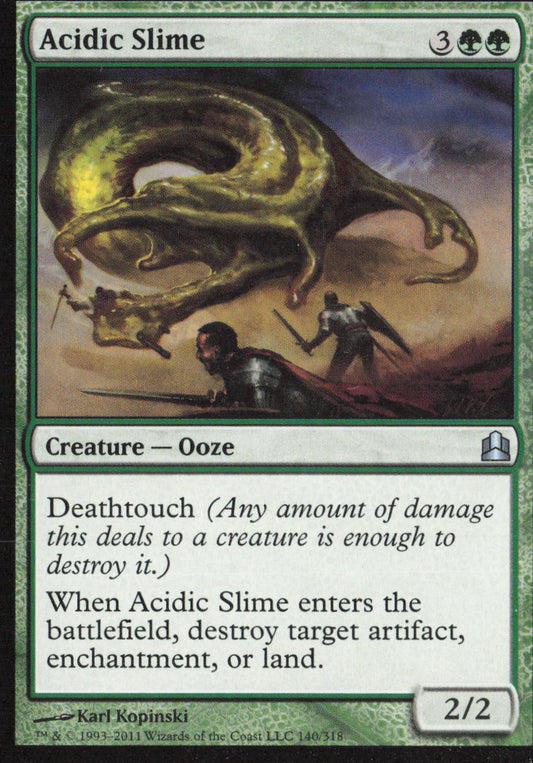 Acidic Slime U Commander 140 NM