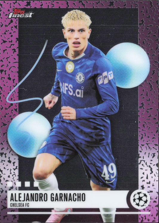 Alejandro Garnacho Base Finest UEFA Club Competitions 78 NM
