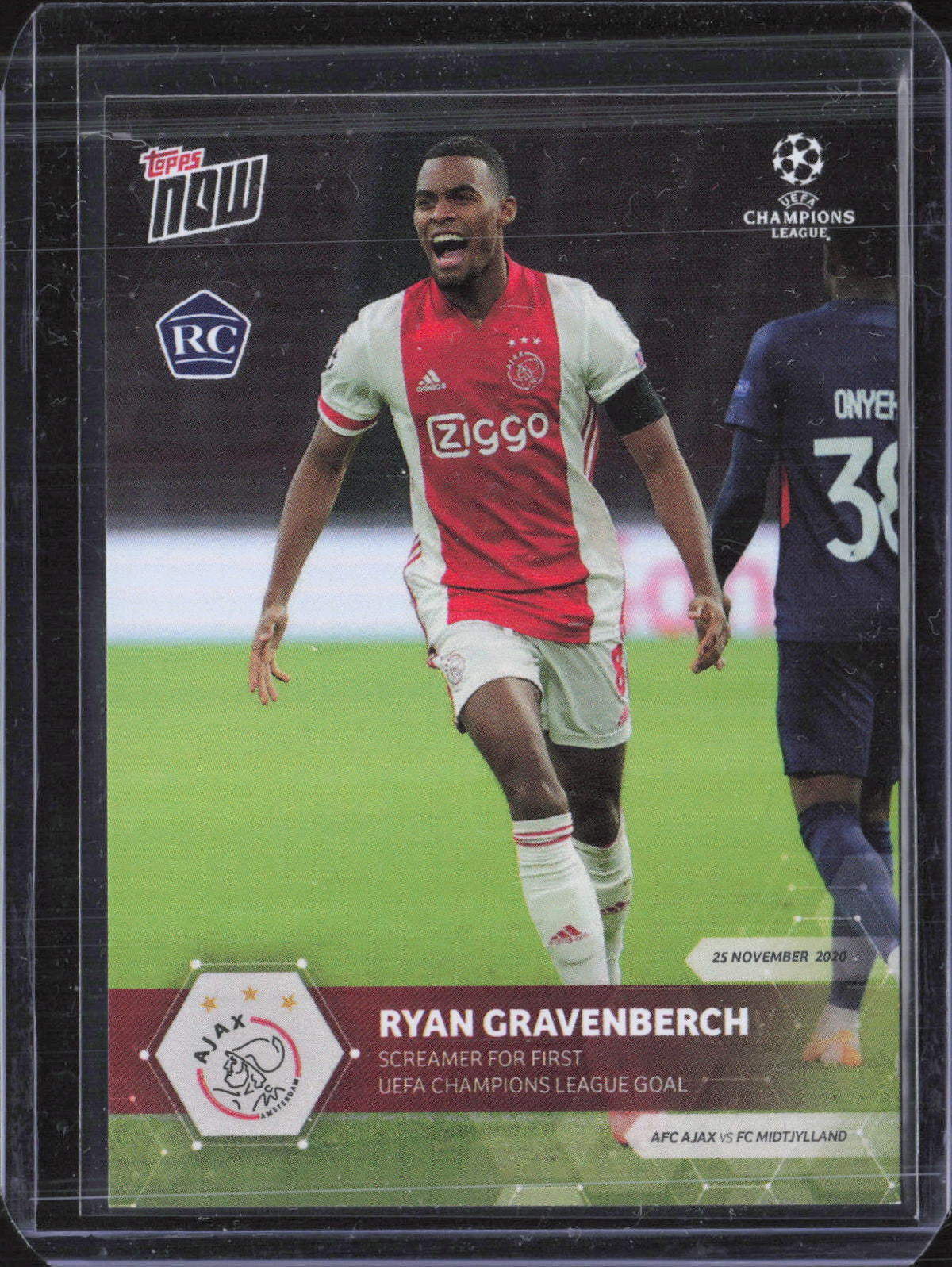 Ryan Gravenberch Base Topps Now UEFA Champions League 023 NM