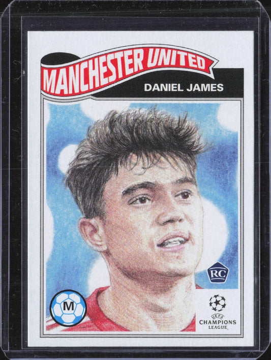 Daniel James Base Topps Living UEFA Champions League 298 NM