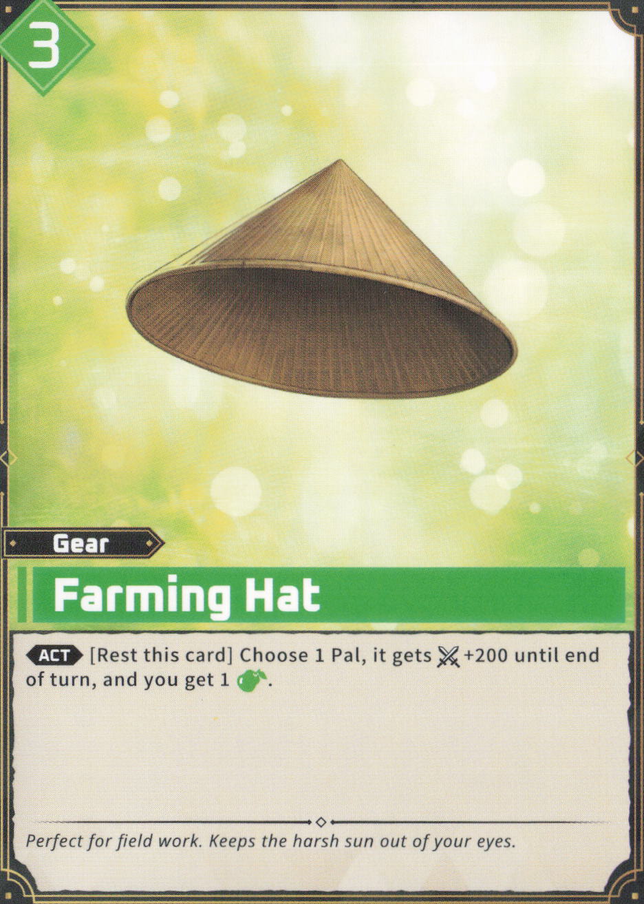 Farming Hat Common BP01: Dawn of Palpagos EBP01-069 NM