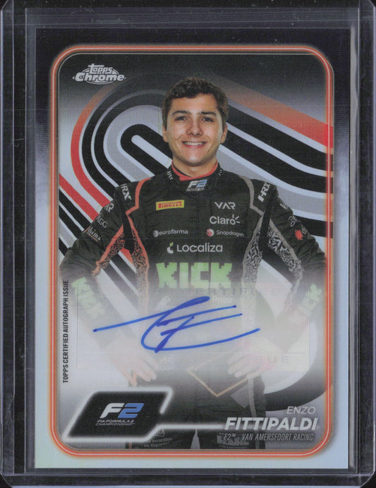 Enzo Fittipaldi Auto – 2024 Topps Chrome Formula 1