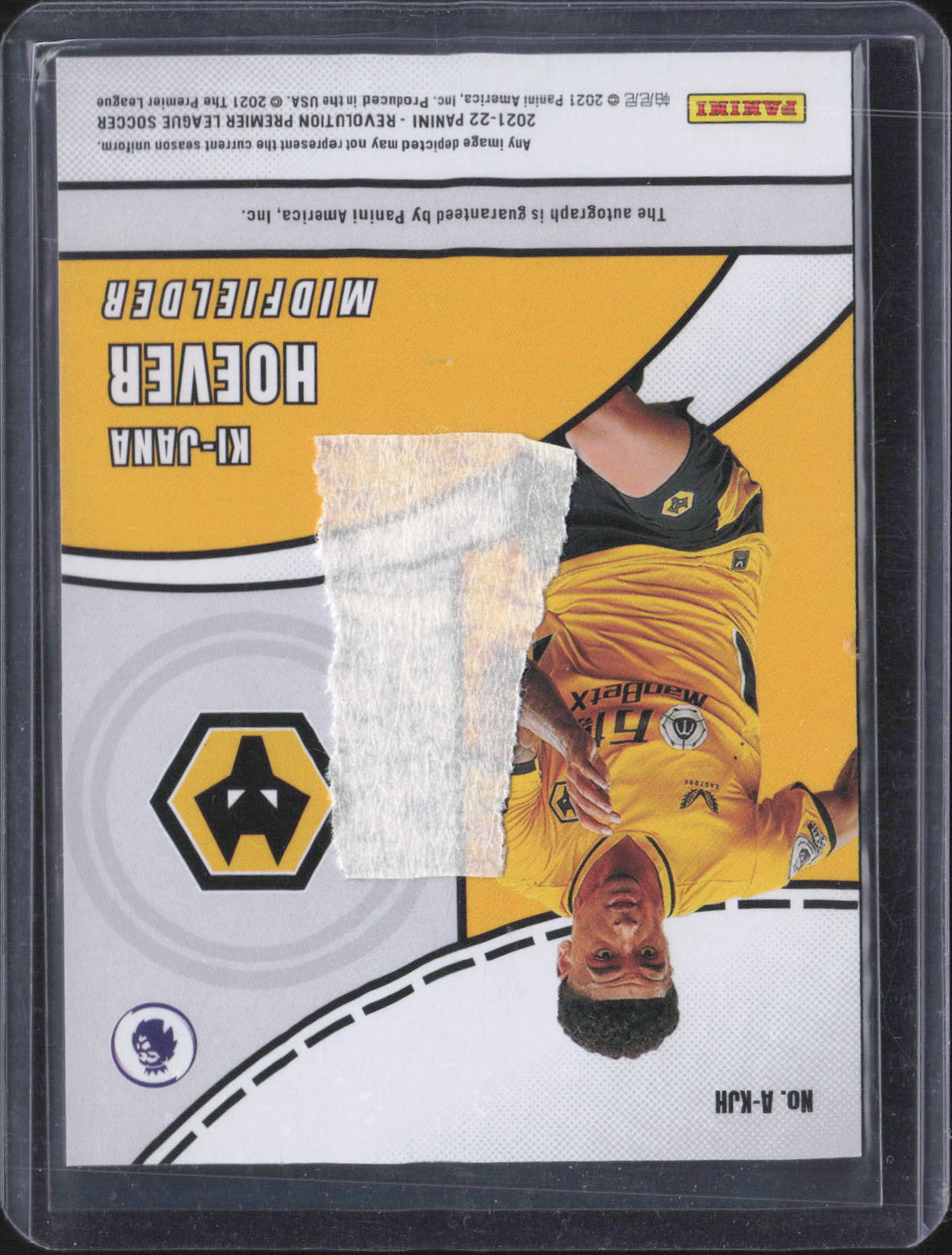 Ki-Jana Hoever RC Auto – 2021-22 Panini Revolution