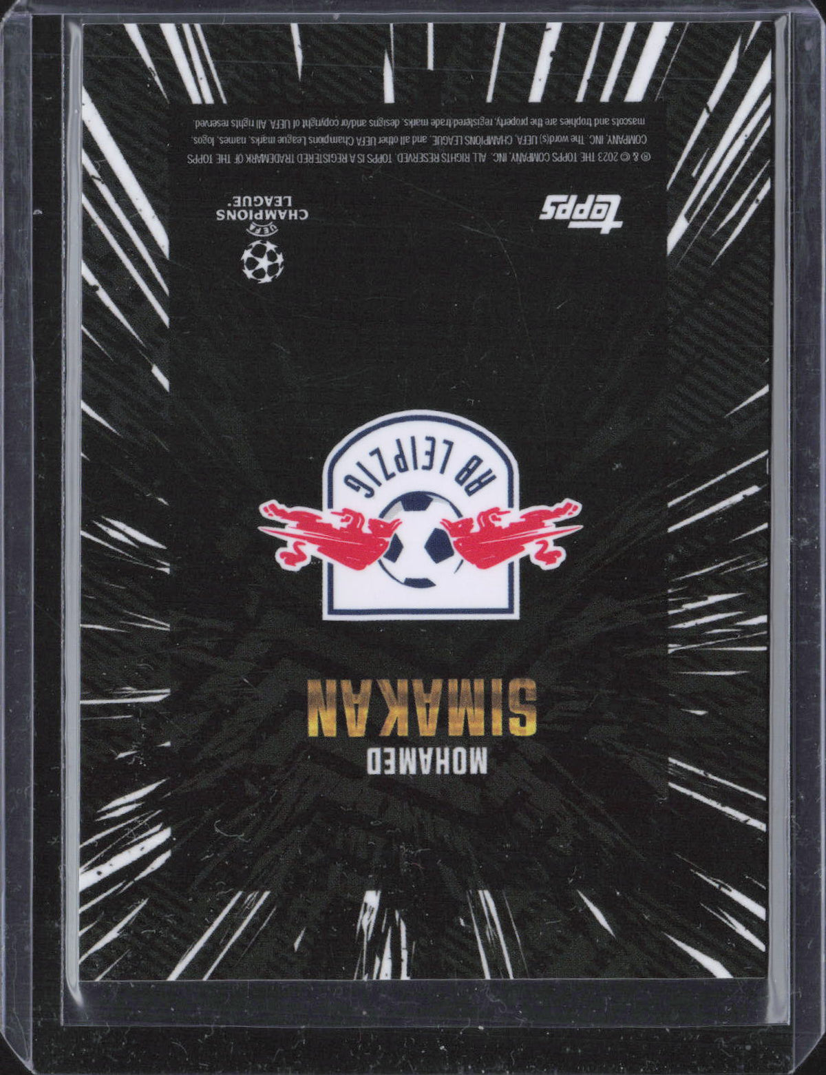 Mohamed Simakan Auto Black /99 – 2023-24 Topps x WHIP