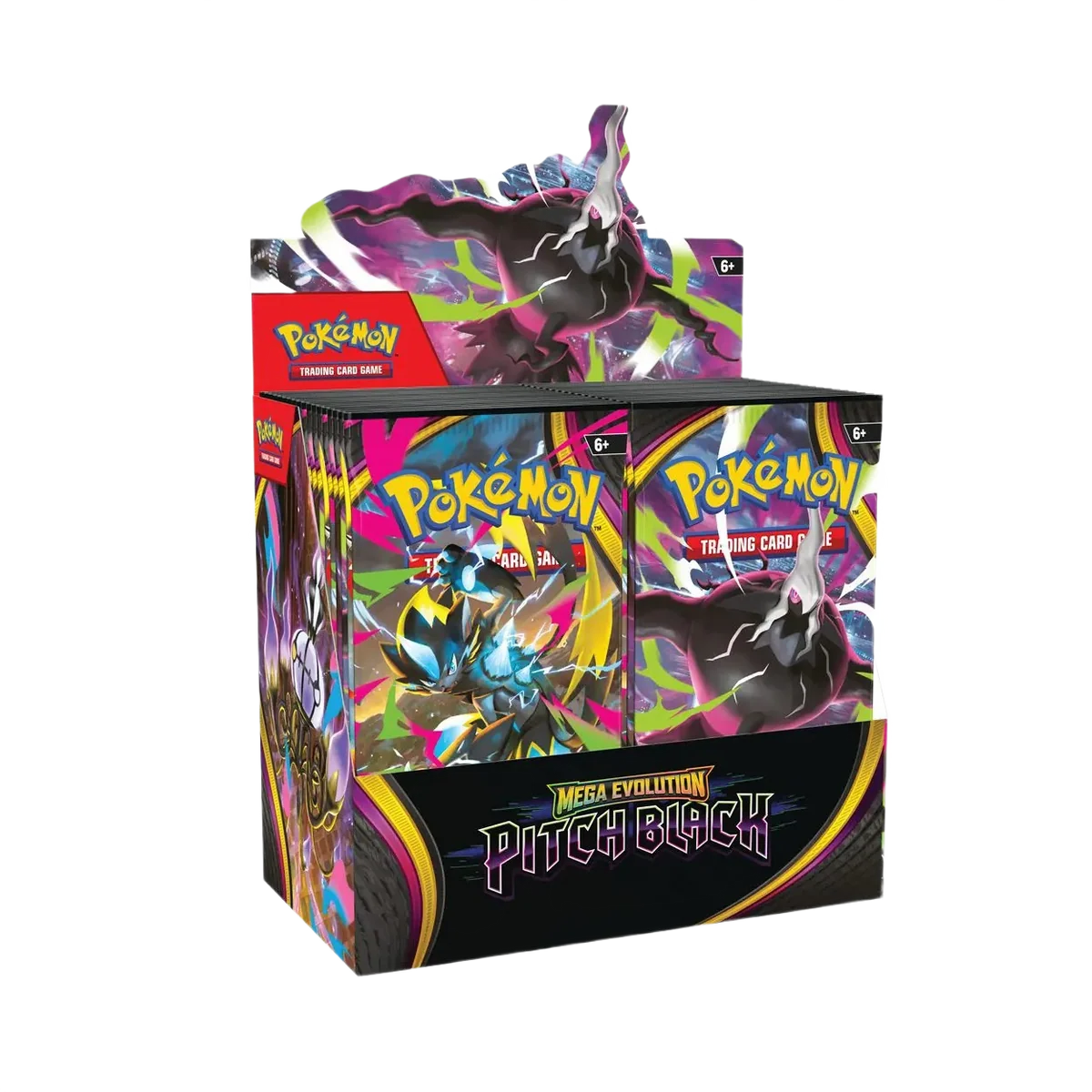Pokémon TCG: Mega Evolution – Pitch Black Booster Display – 36 Boosters – Engels